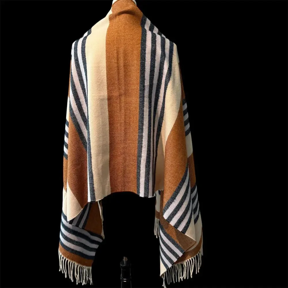 NWOT Madewell Interstripe Cape Scarf - Picture 6 of 9